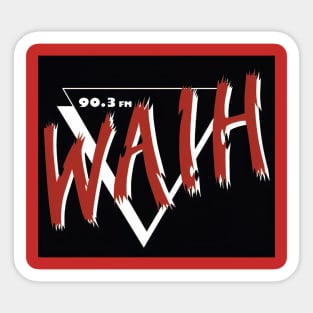 90.3 WAIH Black Sticker